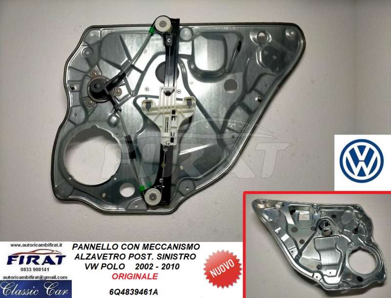 ALZAVETRO VW POLO 02-10 POST.SX PANN. 6Q4839461A